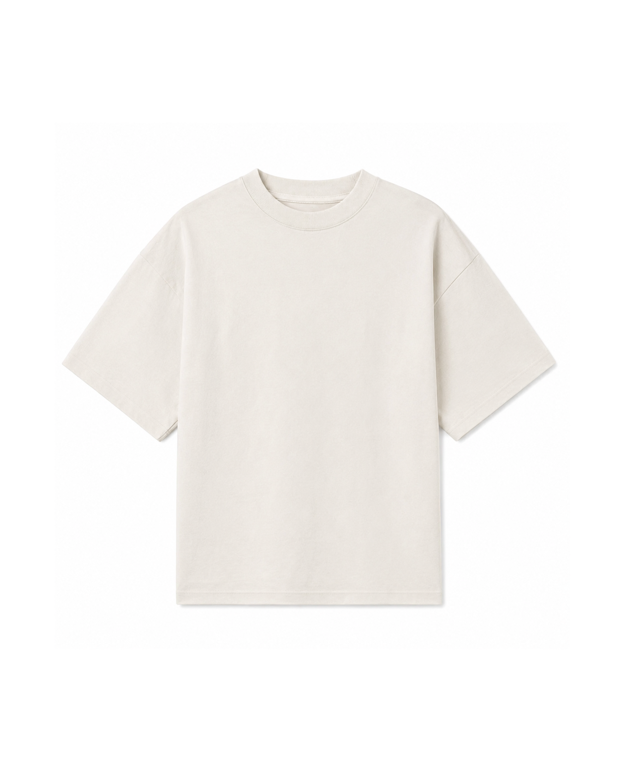 OVERSIZED T-SHIRT 200 GSM - OFF WHITE
