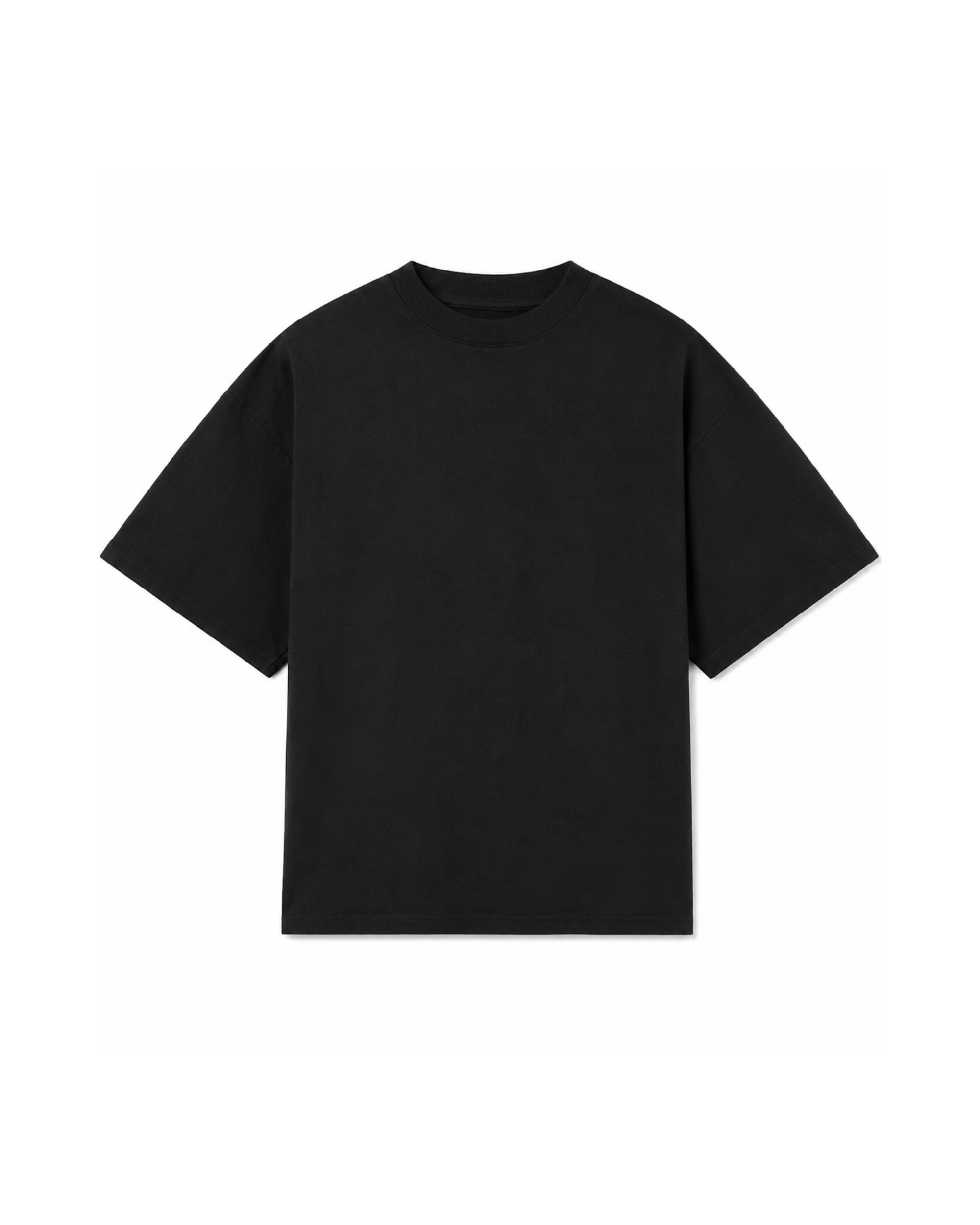 OVERSIZED T-SHIRT 200 GSM - BLACK
